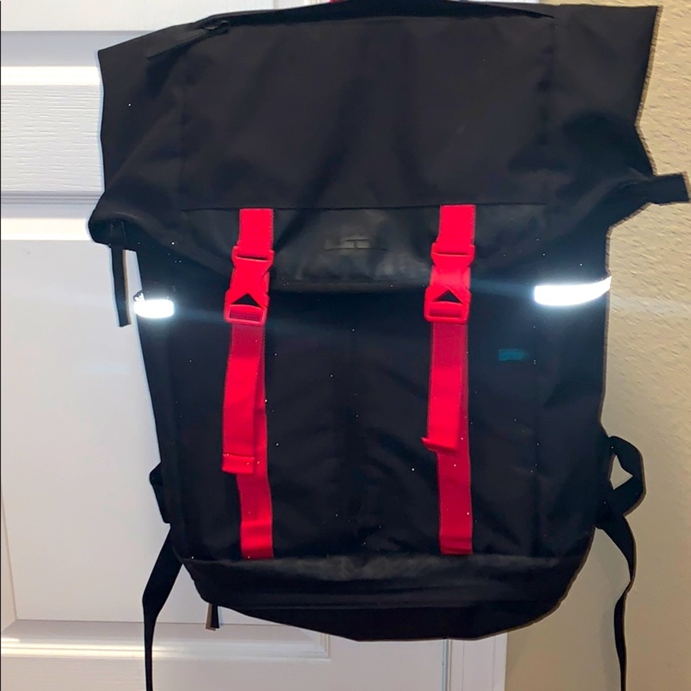 A LeBron James sports backpack with storage